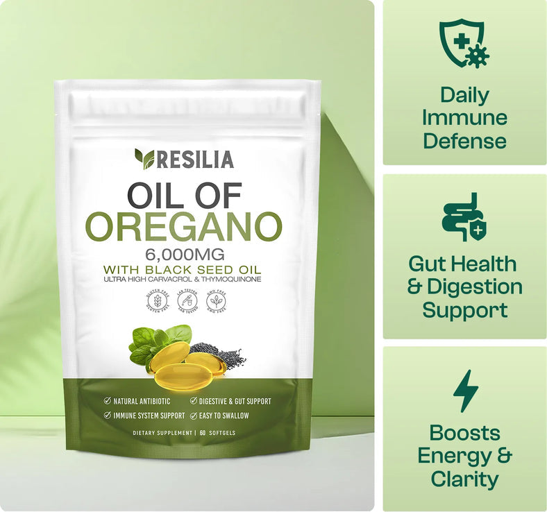 Resilia Oil Of Oregano Softgels