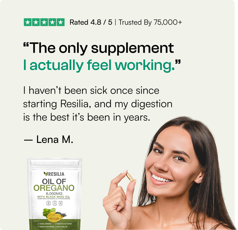Resilia Oil Of Oregano Softgels