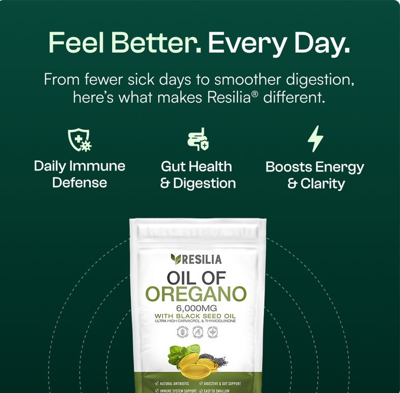 Resilia Oil Of Oregano Softgels